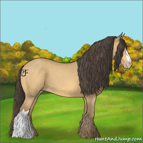 Horse Color:Amber Cream Champagne 