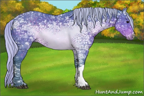 Horse Color:Watercolor Silver Brown Ice 
