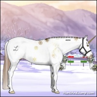 Horse Color:Liver Chestnut Pearl Sabino Splash Blanket Rabicano 