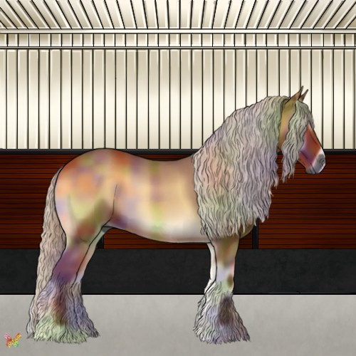 Horse Color:Gray Nacre Silver Bay Onyx