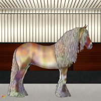 Horse Color:Gray Nacre Silver Bay Onyx