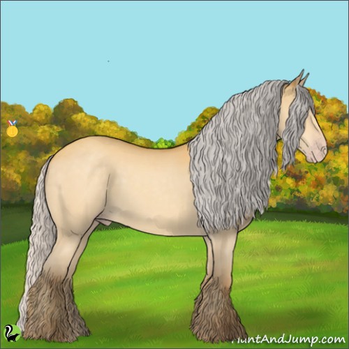 Horse Color:Silver Amber Cream Champagne 