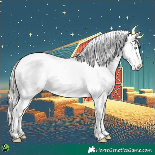 Horse Color:Gold Cream Champagne Pearl Leopard 