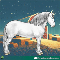 Horse Color:Gold Cream Champagne Pearl Leopard 
