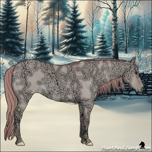 Horse Color:Watercolor Red Dun Ice