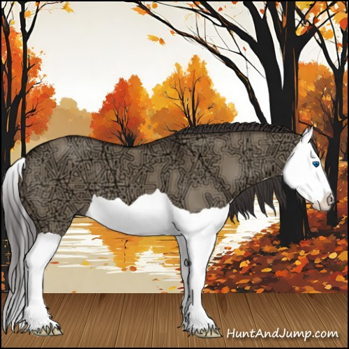 Horse Color:Smoky Grullo Ice Splash 