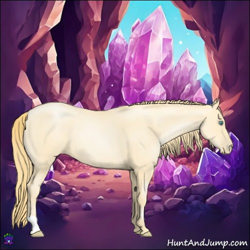 Horse Color:Buckskin Roan Pearl 