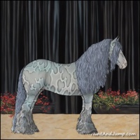 Horse Color:Watercolor Amber Champagne Ice Onyx 