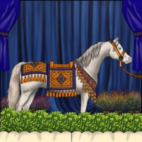 Horse Color:Smoky Creme 