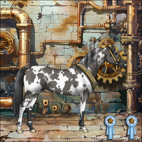 Horse Color:White Spotted Grullo 