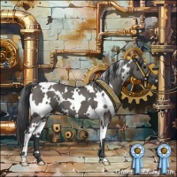 Horse Color:White Spotted Grullo 