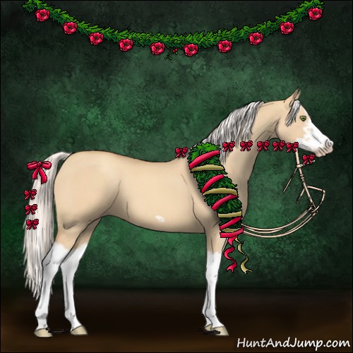Horse Color:Silver Classic Champagne Dun Splash Frame