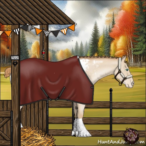 Horse Color:Smoky Black Pearl Appaloosa 