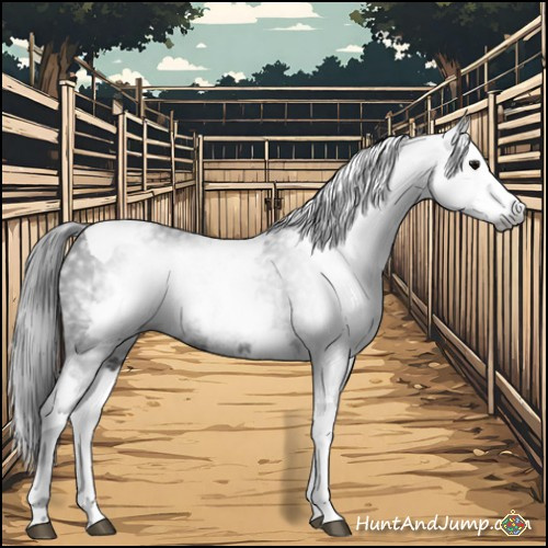 Horse Color:Gray White Spotted Smoky Black Tobiano 