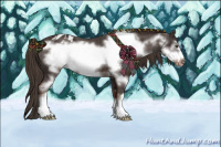 Horse Color:Liver Chestnut Sabino Frame Appaloosa 