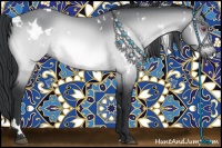 Horse Color:White Spotted Bay Chinchilla 