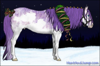 Horse Color:Watercolor Buckskin Ice Mushroom Splash 