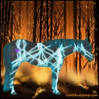 Horse Color:Thunderstruck Brown Tobiano 