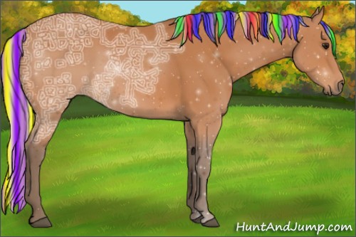Horse Color:Painted Silver Bay Ice