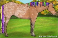 Horse Color:Painted Silver Bay Ice 