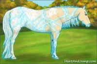 Horse Color:Thunderstruck Gold Cream Champagne Appaloosa 