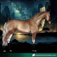 Horse Color:Void Silver Blue Onyx 