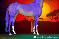 Horse Color:Watercolor Brown 