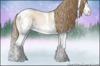 Horse Color:Smoky Grullo Pearl Splash Tobiano 