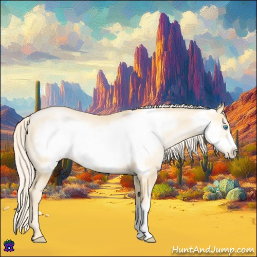 Horse Color:Palomino Pearl Frame 