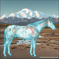 Horse Color:Thunderstruck Red Onyx Ice Tobiano Appaloosa