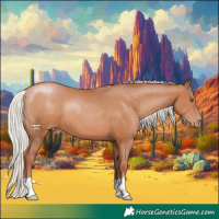 Horse Color:Silver Brown Pearl