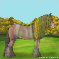 Horse Color:Nacre Classic Champagne 