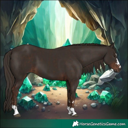 Horse Color:Liver Chestnut  and Liver Chestnut 