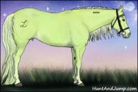 Horse Color:Watercolor Palomino 