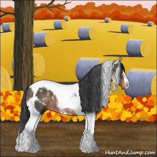 Horse Color:Brown Tobiano 