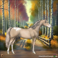 Horse Color:Chocolate Palomino Pearl Sabino Varnish Rabicano