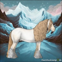 Horse Color:Buckskin Ice Roan Pearl 