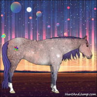 Horse Color:Watercolor Bay Ice 