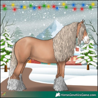 Horse Color:Gold Champagne Splash 