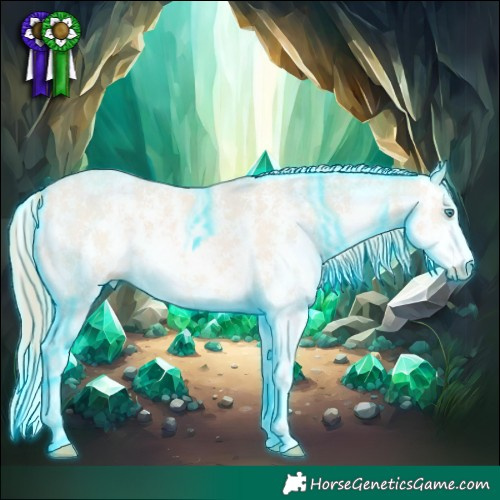 Horse Color:Thunderstruck Perlino Sabino  and Perlino Sabino 