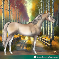 Horse Color:Chocolate Palomino Pearl Onyx Mushroom 