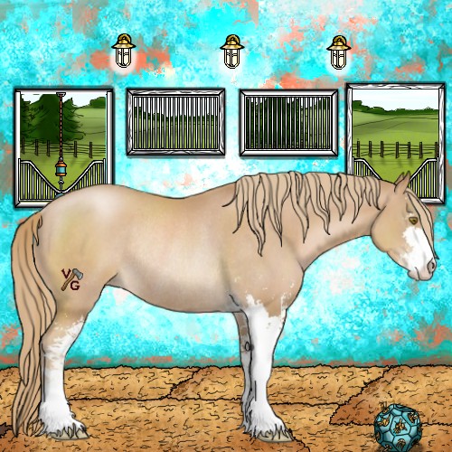 Horse Color:Chestnut Pearl Sabino Rabicano 