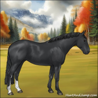 Horse Color:Black 