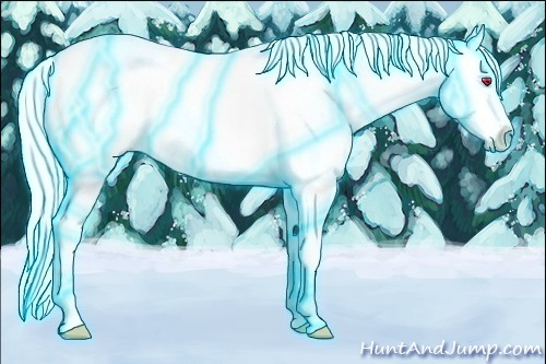 Horse Color:Thunderstruck Liver Chestnut Chinchilla Mushroom Sabino Splash 