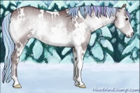 Horse Color:Painted White Spotted Chocolate Silver Blue Onyx Chinchilla 