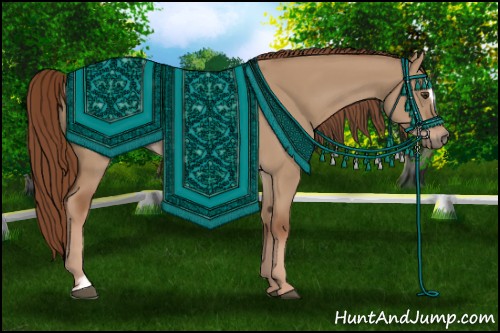 Horse Color:Red Dun Sabino 