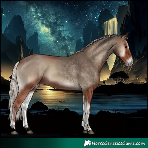 Horse Color:Void Silver Blue Onyx 
