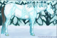 Horse Color:Thunderstruck Liver Chestnut Splash Tobiano Appaloosa 