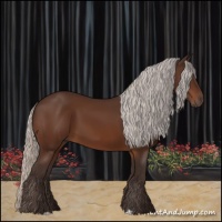 Horse Color:Silver Brown 