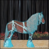 Horse Color:Thunderstruck Chocolate Palomino 